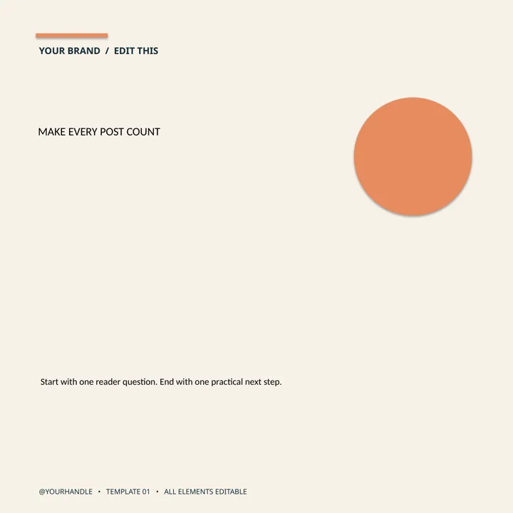 Social Brand Studio — existing product cover; preview data is illustrative